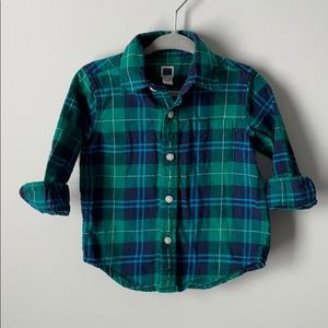 Janie and Jack Baby Boys Flannel Shirt
